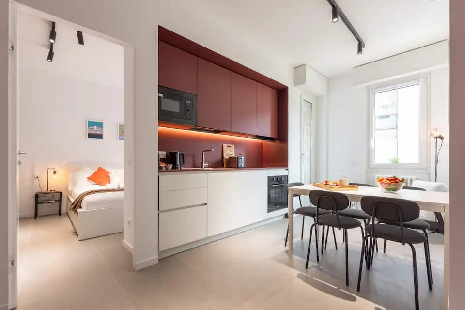 Interno di Red Flat
